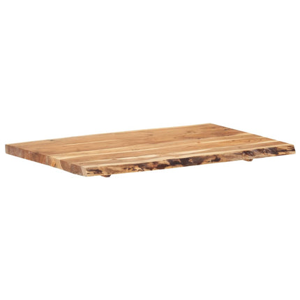 bordplade 100x(50-60)x3,8 cm massivt akacietræ