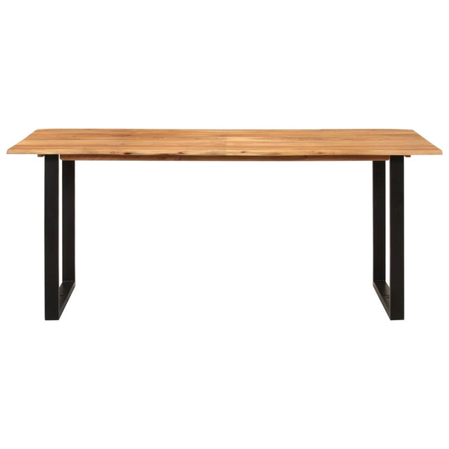 spisebord 180x90x76 cm massivt akacietræ