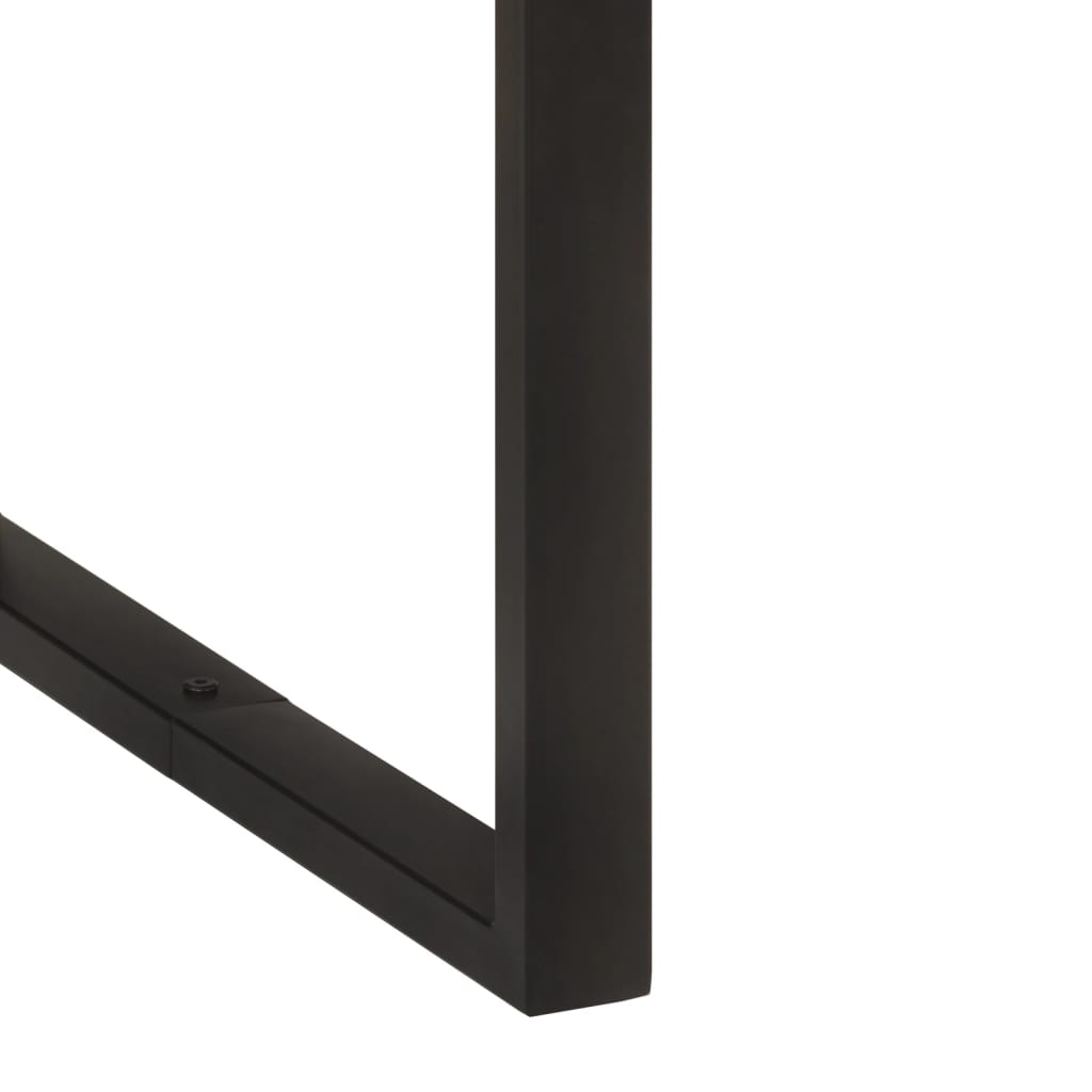 spisebord 140x70x76 cm massivt akacietræ