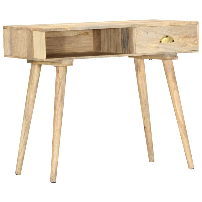 konsolbord 90x45x75 cm massivt mangotræ