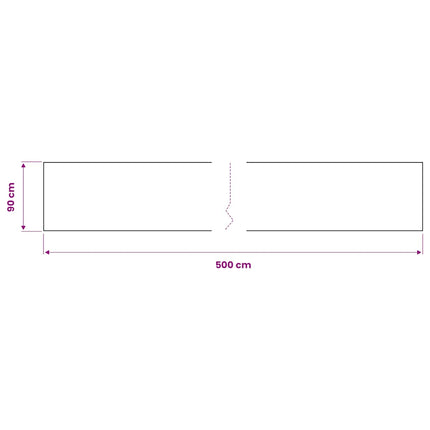 selvklæbende folie til møbler 500x90 cm PVC sort