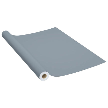 selvklæbende folie til møbler 500x90 cm PVC grå