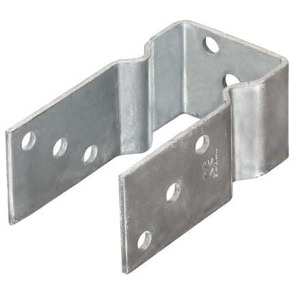 jordankre 6 stk. 7x6x15 cm galvaniseret stål sølvfarvet