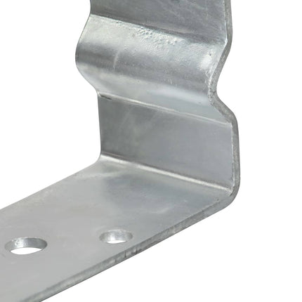 jordankre 6 stk. 7x6x15 cm galvaniseret stål sølvfarvet