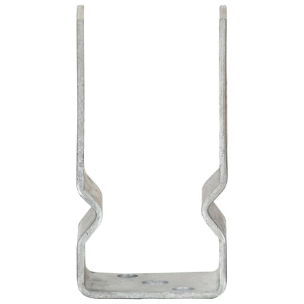 jordankre 12 stk. 7x6x15 cm galvaniseret stål sølvfarvet