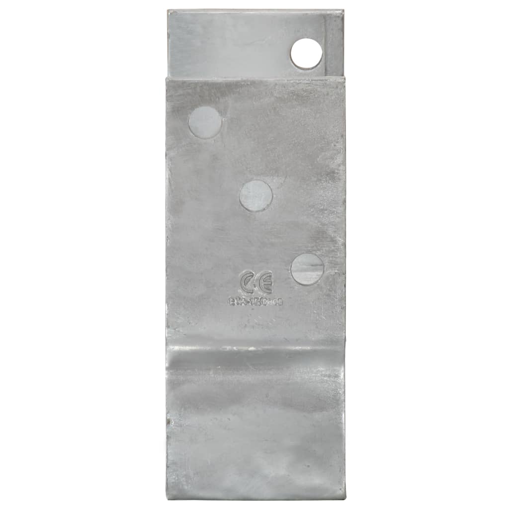 hegnsankre 12 stk. sølv 10x6x15 cm galvaniseret stål