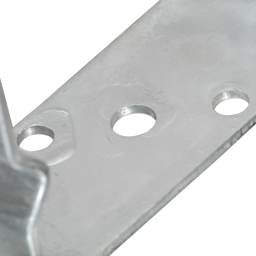 hegnsankre 12 stk. sølv 10x6x15 cm galvaniseret stål