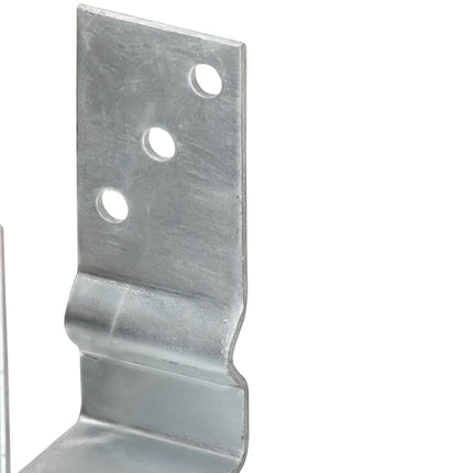 jordankre 12 stk. 14x6x15 cm galvaniseret stål sølvfarvet
