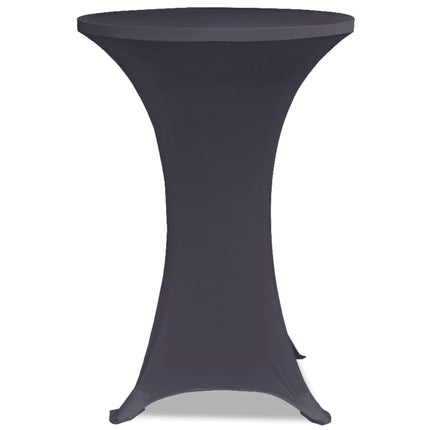 bordovertræk i stretch 4 stk. 60 cm antracitgrå