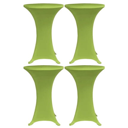 bordovertræk i stretch 4 stk. 60 cm grøn