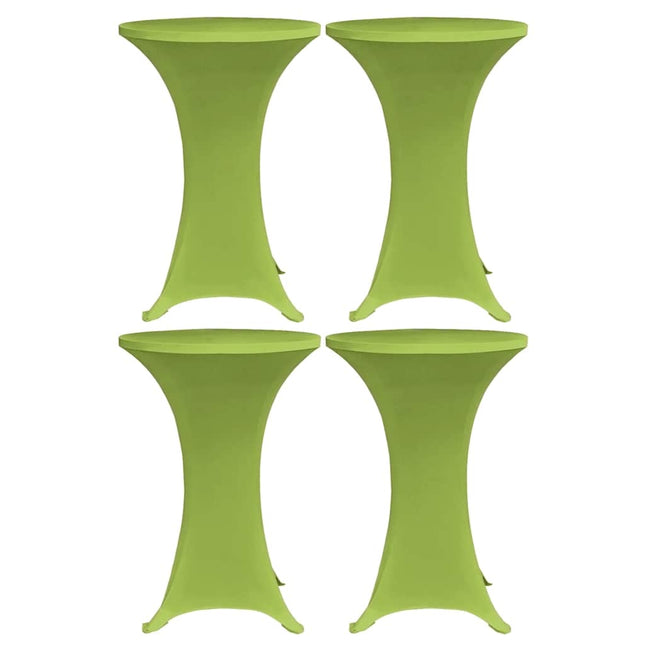 bordovertræk i stretch 4 stk. 60 cm grøn