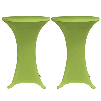 bordovertræk i stretch 4 stk. 70 cm grøn