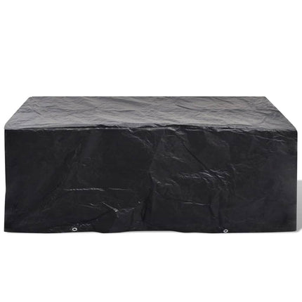 havemøbelovertræk 2 stk. 8 snørehuller 200x160x70 cm