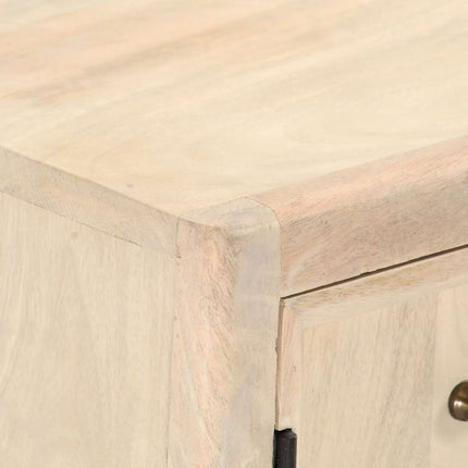 sofabord 90 x 45 x 40 cm massivt mangotræ