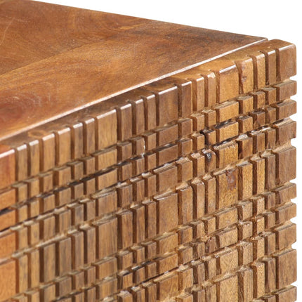 skænk massivt mangotræ 75 x 30 x 75 cm
