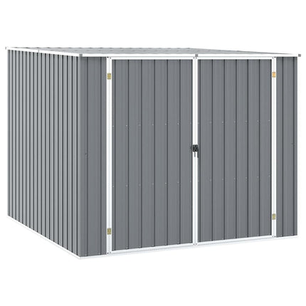 haveskur 195x198x159 cm galvaniseret stål grå
