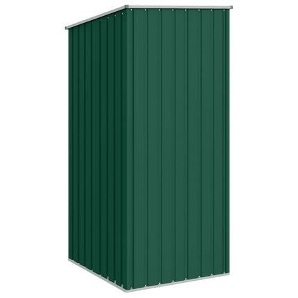 haveskur 87x98x159 cm galvaniseret stål grøn