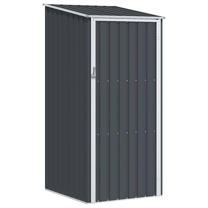 haveskur 87x98x159 cm galvaniseret stål antracitgrå