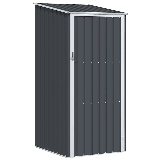 haveskur 87x98x159 cm galvaniseret stål antracitgrå