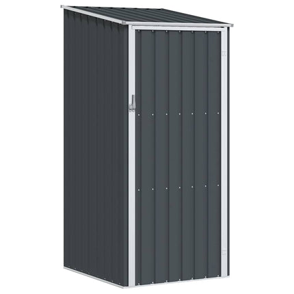 haveskur 87x98x159 cm galvaniseret stål antracitgrå