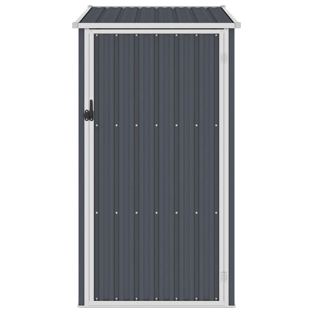haveskur 87x98x159 cm galvaniseret stål antracitgrå