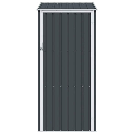 haveskur 87x98x159 cm galvaniseret stål antracitgrå