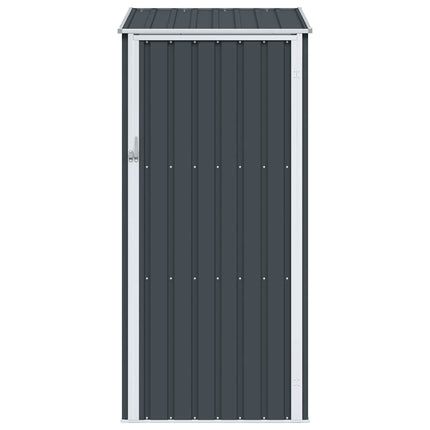 haveskur 87x98x159 cm galvaniseret stål antracitgrå
