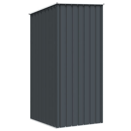 haveskur 87x98x159 cm galvaniseret stål antracitgrå