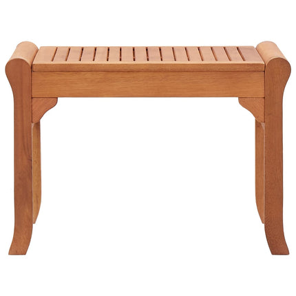havebænk 64 cm massivt eukalyptustræ
