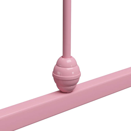 sengestel 120x200 cm metal pink