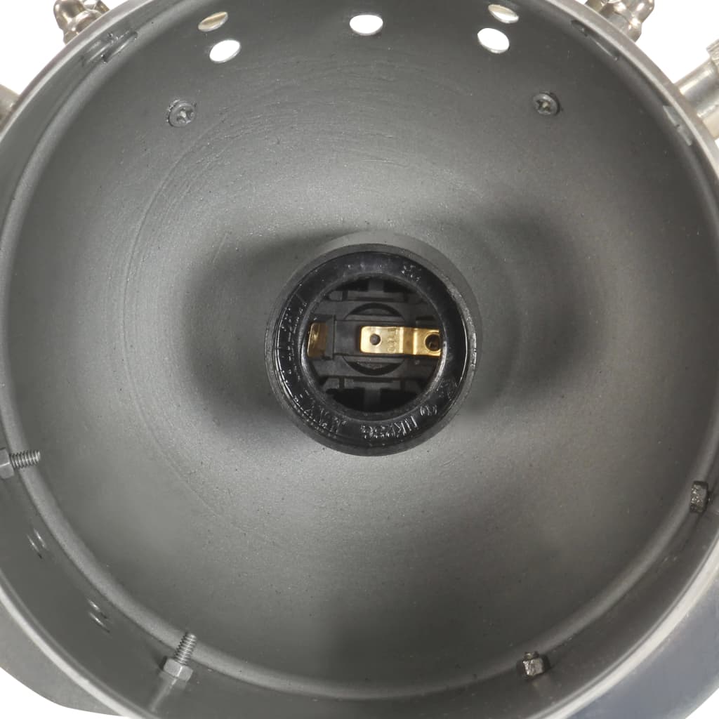 gulvlampe med trefod 97 cm massivt mangotræ sort