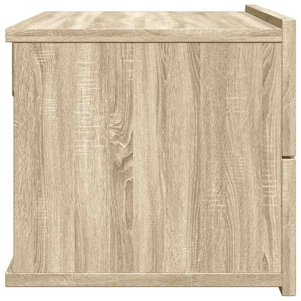 sengebord 40x30x30 cm konstrueret træ Sonoma-eg