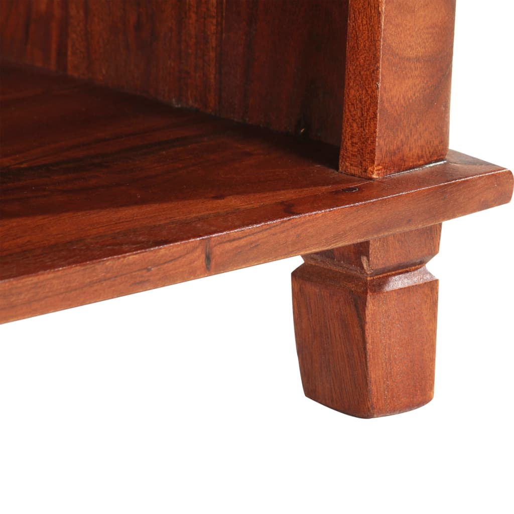 sengebord 40x30x50 cm massivt akacietræ