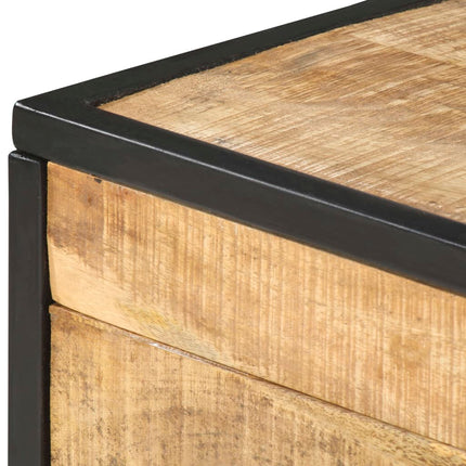sofabord 70x50x33 cm massivt mangotræ