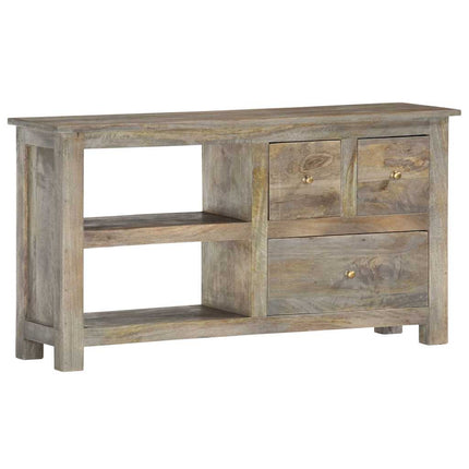 tv-skab 100x30x55 cm massivt mangotræ