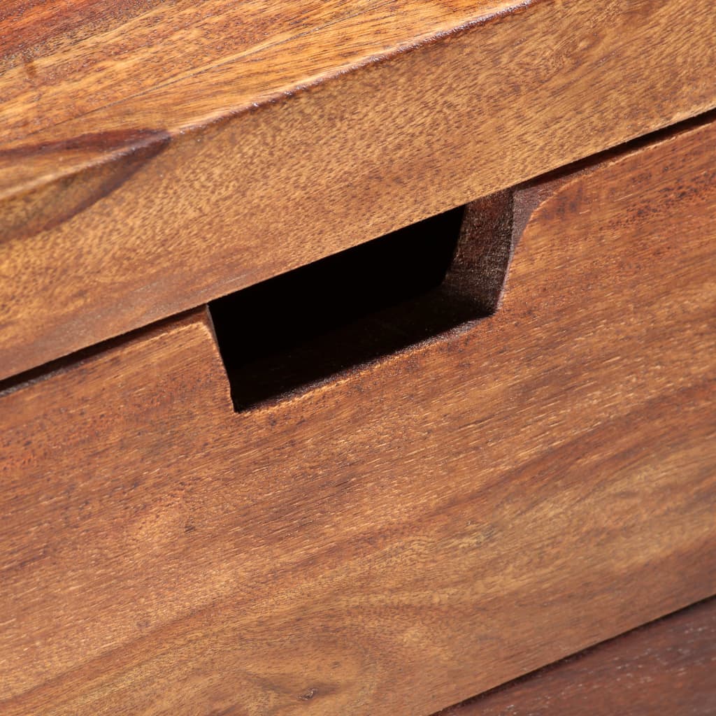 sengebord 40x30x50 cm massivt akacietræ