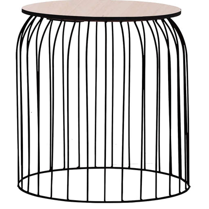 sofabordssæt 3 dele sort