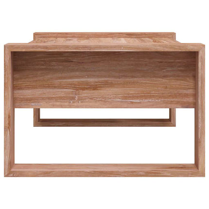 sofabord 110x60x40 cm massivt teaktræ