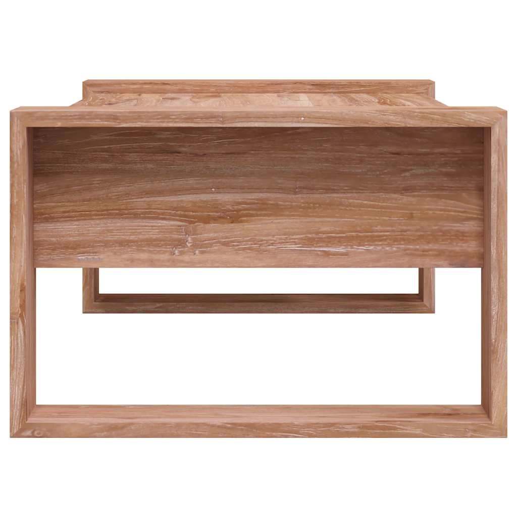 sofabord 110x60x40 cm massivt teaktræ