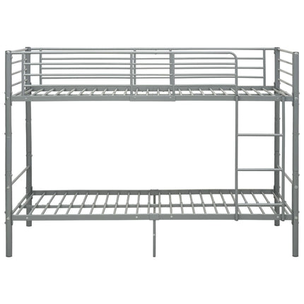 køjeseng 90x200 cm metal grå