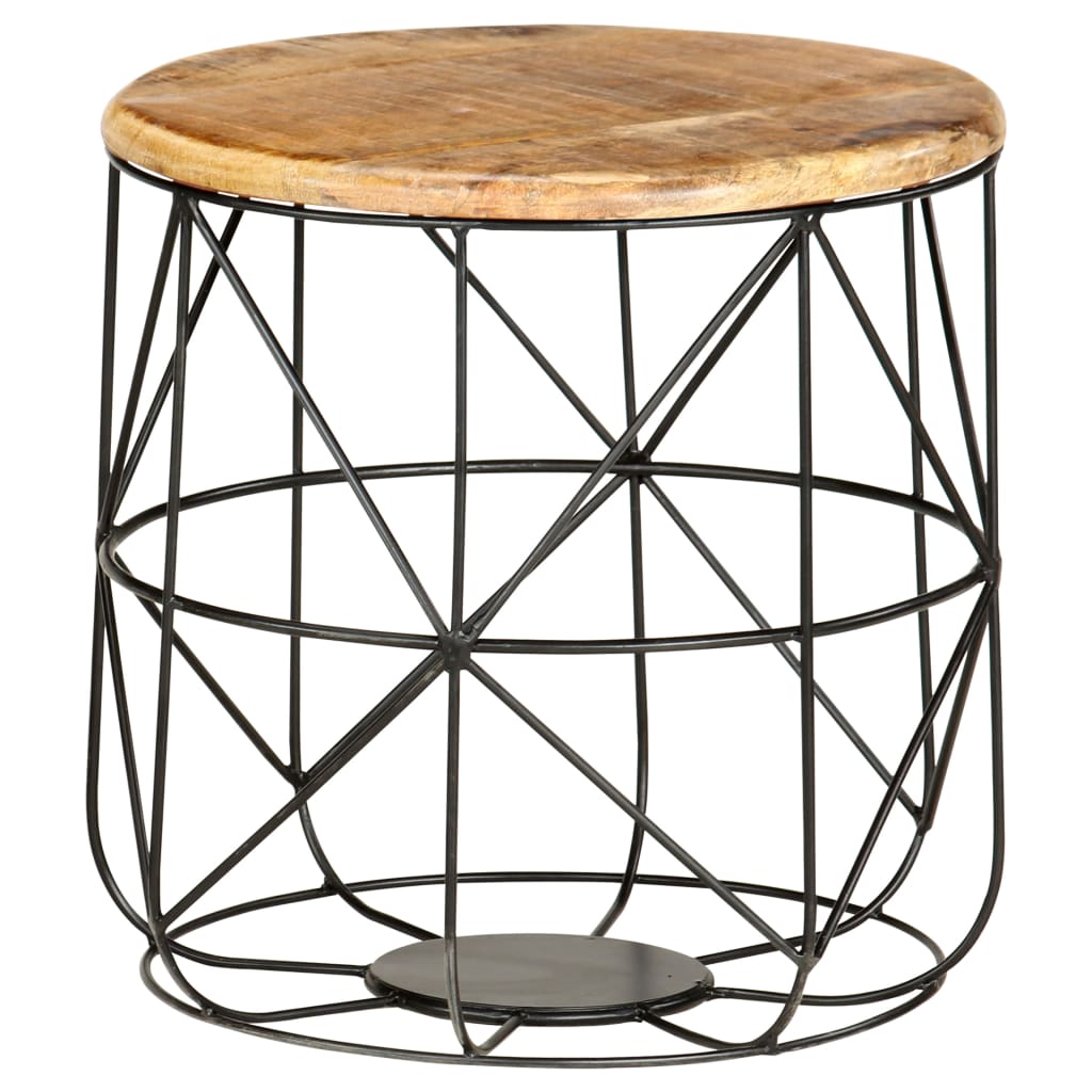 sofaborde 2 stk. massivt mangotræ