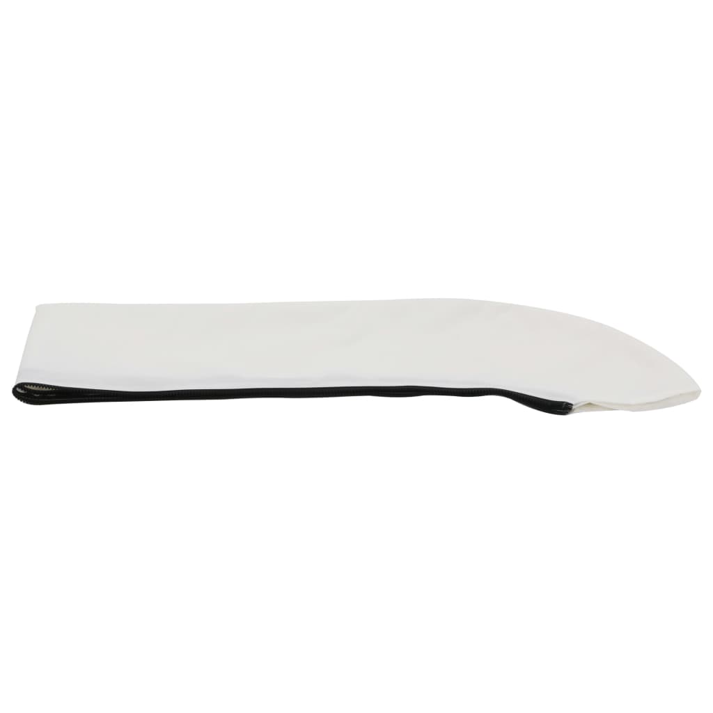 biminitop med 3 buer 183x160x137 cm hvid