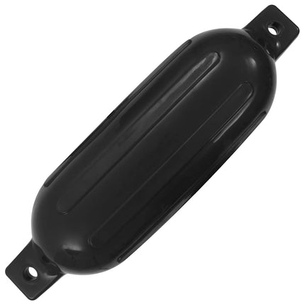bådfendere til båd 4 stk. 58,5x16,5 cm PVC sort