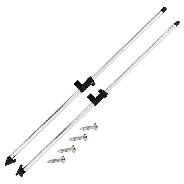 støttestolper til bimini-top 2 stk. aluminium