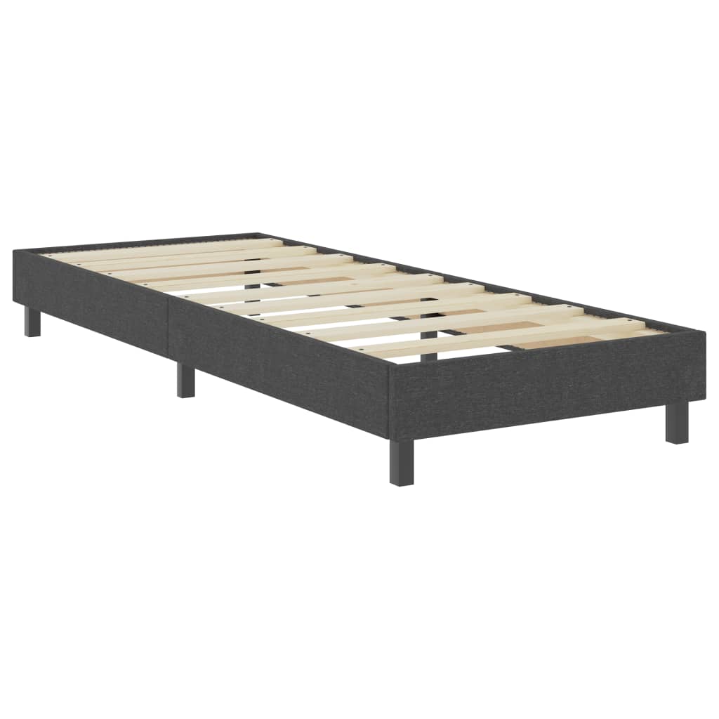 sengestel til boxmadras 100x200 cm stof grå