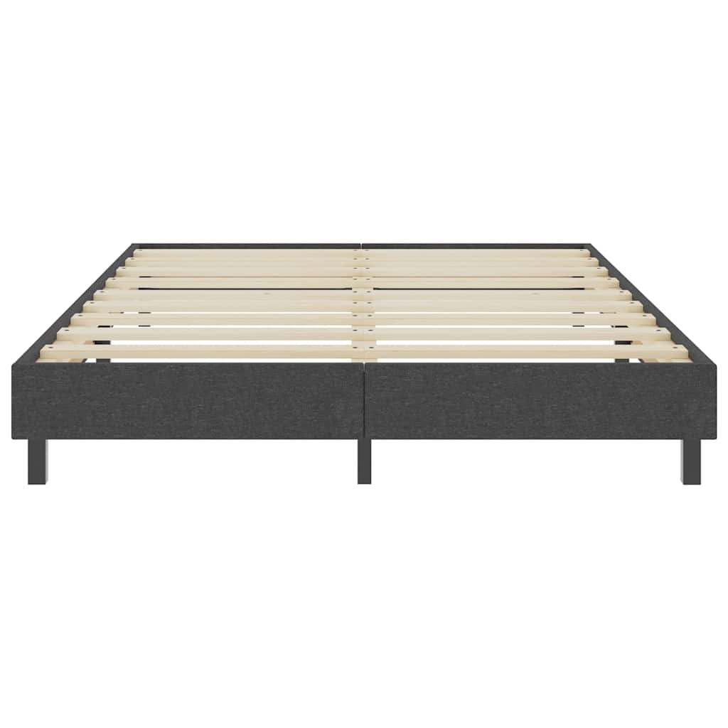 sengestel til boxmadras 160x200 cm stof grå