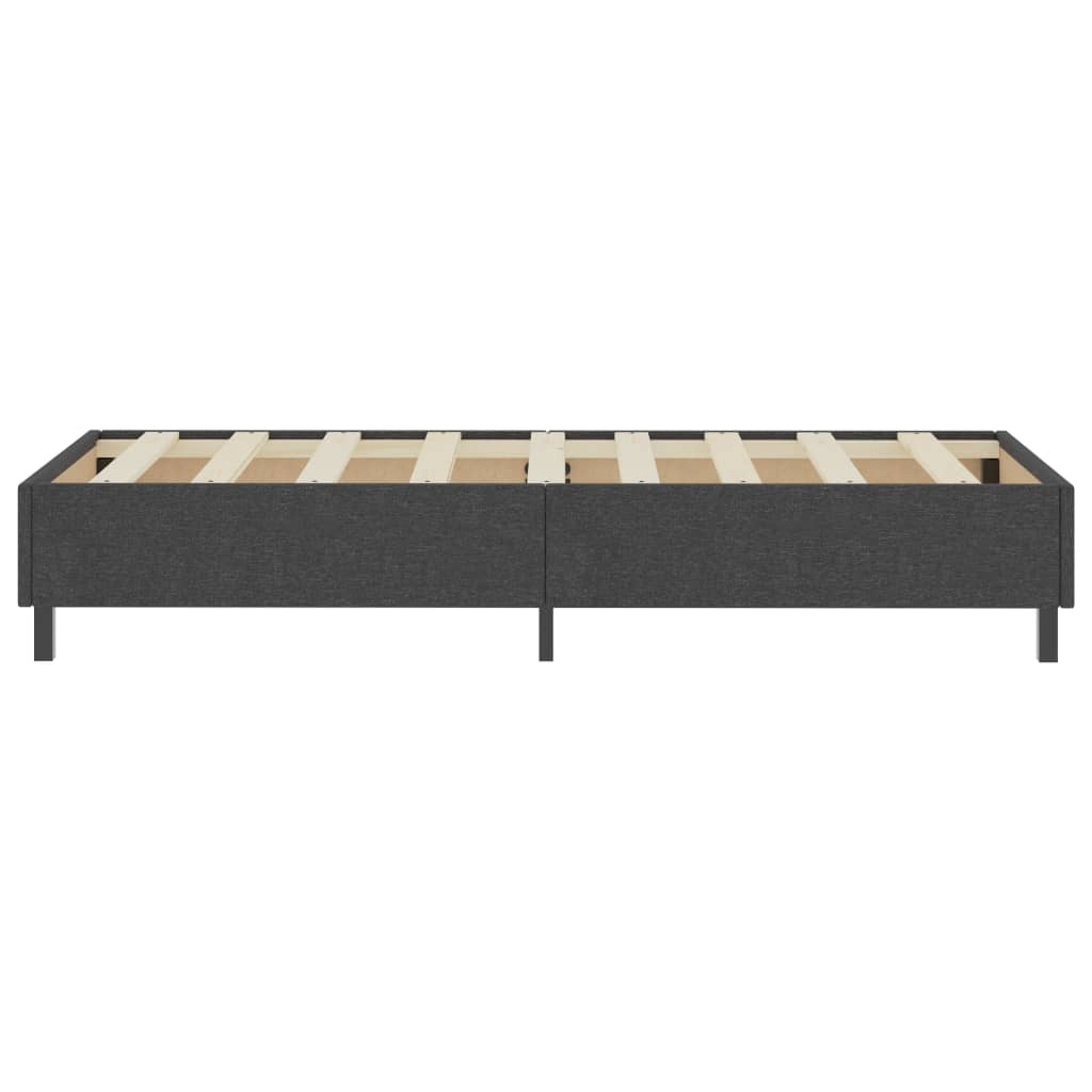 sengestel til boxmadras 100x200 cm stof grå