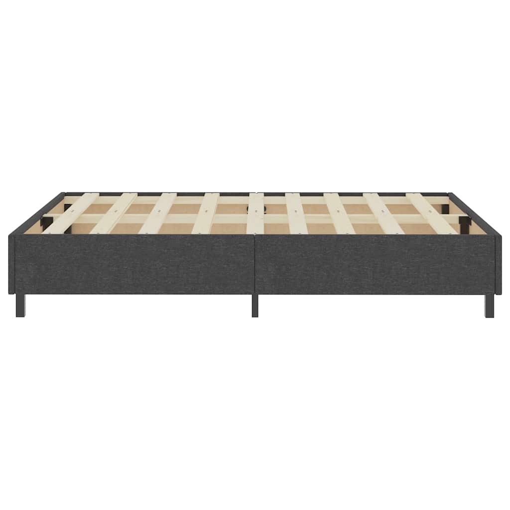 sengestel til boxmadras 140x200 cm stof grå
