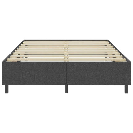 sengestel til boxmadras 160x200 cm stof grå