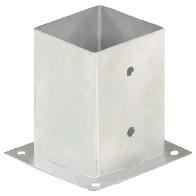 stolpefod 4 stk. 101 mm galvaniseret metal
